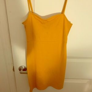 Yellow dress